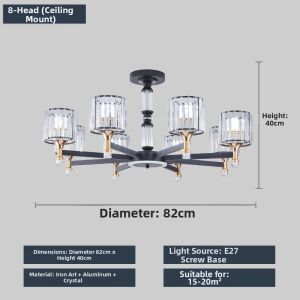 Modern and Simple Luxury Chandelier