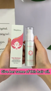 .. TinyBliss Baby Hair Oil Serum Natural Baby Hair Oil Hair Highness 50ml Hair Message Cream for kids .