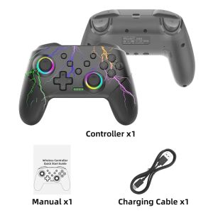 Data Frog | DATA FROG Bluetooth Controller for Switch 2 / OLED / Lite Wireless Pro Gamepad with Turbo & 1000mAh Battery