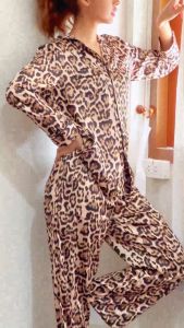Vadini ชุดนอน | Pajamas Collection : Spicy Leopard รหัส : 70072