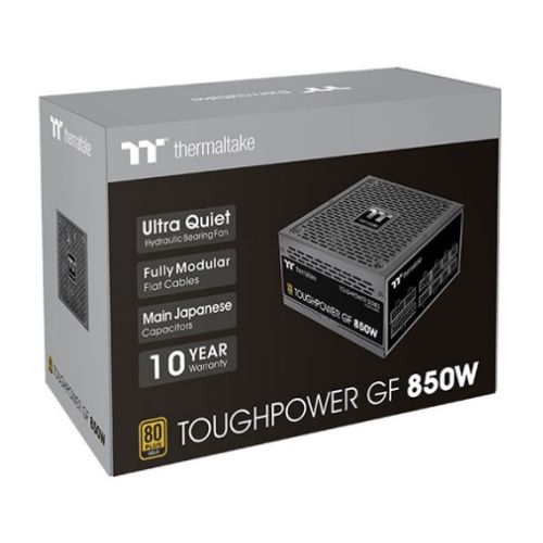 เพาเวอร์ซัพพลาย Thermaltake Toughpower GF 850W Power Supply 80 Plus Gold ประกันศูนย์ 10ปี