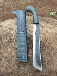 golok plastik baja per sepuh air kupas kelapa tebang kayu/bambu