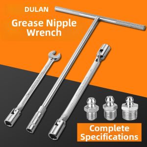 DULAN | Dedicated Grease Fitting Wrench Multi-Hex Tool