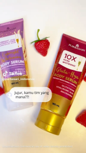 ROSHIBEL - Purbasari Ceramide Barrier | Cybright Whitening | White Glow Body Serum mencerahkan 100ML