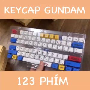 Keycap Bàn Phím Gundam | Profile XDA | PBT 125 Phím | Sẵn Hàng Giao Hỏa Tốc