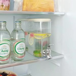 Large Slim Sealed Drink Dispenser with Faucet
