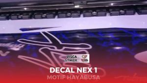 Stiker Striping Suzuki Nex I Lama Full Body Variasi Hayabusa