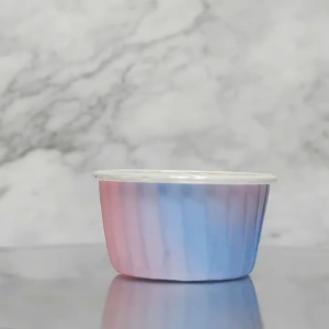 50PCS Cupcake Cup with Cover Greaseproof Cupcake Liners Natural Colour Muffin Baking Cups for Party