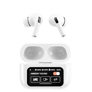 ♥ SFREE Shipping ♥ 2024 New A8 Pro Bluetooth Noise Cancelling Earphone True Wireless TWS High Quality Sound Earbuds Sports Waterproof Headset with Smart touch Control LCD Screen