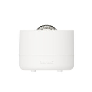 1PC USB Powered Star Projector Air Humidifier with Colorful Lights – 360° Rotating Nebula Projection Essential Oil Diffuser