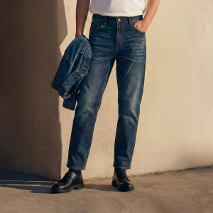 Jack Jones | Protein Fiber Mens Cropped Slim Fit Jeans