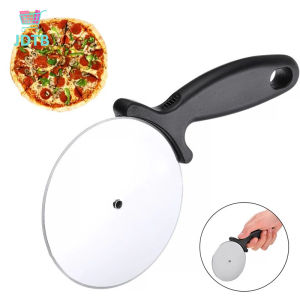 Round Pizza Cutter Stainless Steel Pizza Slicer With Non Slip Handle Pizza Wheels Baking Tool