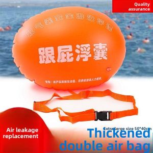 MONLEYTA | Thickened Double Inflatable Safety Swimming Bag Float Anti-Drowning Outdoor Lifesaving Equipment Waist Belt Monleyta Brand