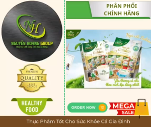 COMBO 5 HỘP - Ngũ Cốc 4 Vị Golden Ít Đường XUÂN AN Hộp 400g