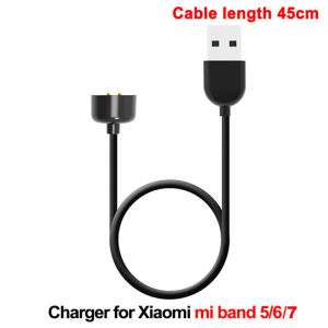 Magnetic Charger Portable USB Charger Adapter Replacement USB Charging Adapter Wire For Xiaomi Mi Band 7 Pro 6 5 4 3 Smart Watch