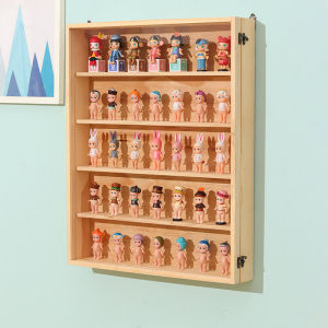 Acrylic Display Box Pop Mart Jasmine Doll Angel Hand-Made Dustproof Molly Blind Box Storage Box