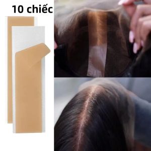 2/5/10 Miếng Băng Dán Da Đầu Giả Cho Tóc Giả Ren Băng Dán Silicon Tạo Đường Ngôi Chân Thực Với Các Nút Thắt Trông Tự Nhiên Dễ Sử Dụng Phụ Kiện Tóc Giả