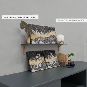 TERMURAH! 3 PANEL WALL DECO FRAME 1 SET