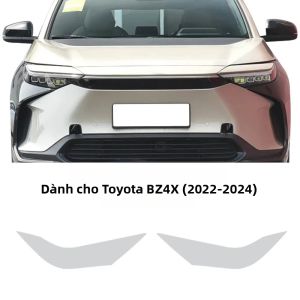Phim Bảo Vệ Đèn Pha Ô Tô TPU Cho Toyota BZ4X 22-24 PPF Chống Trầy Xước Khói Vận Chuyển Phụ Kiện Bên Ngoài Ô Tô