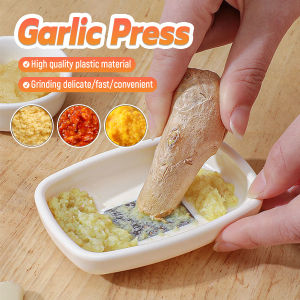 Ellebreen Kitchen Garlic Press Onion Chopper Garlic Puree Grinding Manual Press
