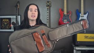 41 Inch 10mm Thickened Acoustic Guitar Bag Waterproof Oxford Nylon Double Straps Cotton Padded Guitar Case Gig Backpack