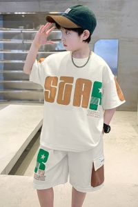 Setelan Baju Anak Kekinian Baju Oversize Anak Laki-Laki Usia 6 Tahun -14 Tahun Set Yuga Kids Fashion Baju Anak Korea Set Baju Anak Keren za