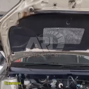 Toyota Vios XP90 NCP93 Belta Dugong 2nd Front Bonnet Cover Soundproof Pad Foam Heat Shield Cover For Vios (2007-2012) ARL Motorsport Car Accessories