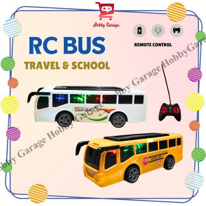 Mainan RC Bus Sekolah Travel Tur Mobil Anak Remote Control