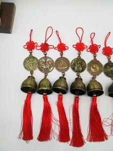 Dây Chuông Đồng Dây Chuông Gió Treo Xe Treo Cửa Nhà Bình An Tài Lộc Phong Thuỷ