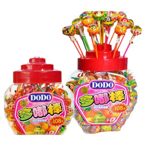 Xu Fu Ji Fruit Flavored Lollipops Mixed Tastes Fun Snacks for Students And Children Delicious Candy Treats from Guangdong