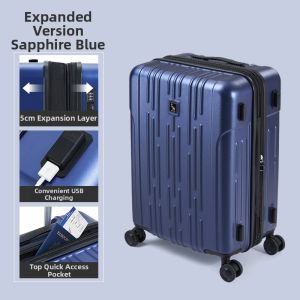 Oiwas | Expandable Capacity Travel Suitcase