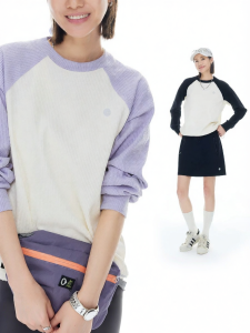 UFP50+ Color-block Raglan Sleeve Sweatshirt