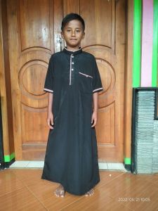 jubah#gamis anak laki laki lengan pendek