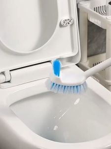 Cọ bồn cầu chổi cọ toilet 2 đầu nhà tắm tiện lợi dụng cụ chà nhà vệ sinh chất liệu nhựa cao cấp