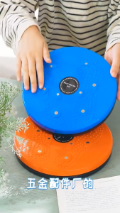 HOMEKING | Rope Waist Twister Wriggling Magnet Waist Twisting Plate Slim Waist Exercise Foot Massage Disc Massage Home Exercise Fitness Twist Waist Plate Beauty Waist Fitness Magnetic Twister Healthy Foot Massage Board With Magnetic Alat Senaman Perut