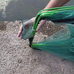 【Xmas】 ดักปลาดักกุ้ง พับเก็บได้ 6/8/10/16 ช่อง ลอบดักปลา ลอบกุ้งฝอย ทนทาน ใช้งานง่าย ดักสัตว์น้ำขนาดเล็ก