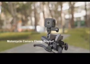 PULUZ Pu867B Motorcycle Mount Clip Arm Mount with Crab Adapter & Long for Gopro/ Insta360/ DJI Sport Action Camera Accessories