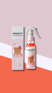 Green Vivi Childrens Kids Vegan Hair Essence 150ml Hair Mist Hair Conditioning Hair Care 1 ea.