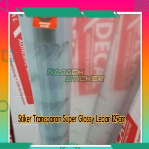 Skotlet Bening Glossy Maxdecal  Lebar  127cm UNTUK  Body Mobil MERK MAXDECAL KALITAS PREMIUM
