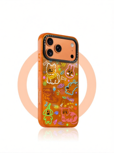 Glow Graffiti Animal iPhone Case Magnet Suction Drop-proof