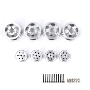 WPL Remote Control Naughty Dragon 116 Army Kakas Half Truck Truck RC Manu Metal Upgraded Accessories Tire Wheel Hub