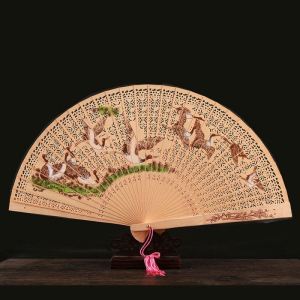TEKANAI | Sandalwood Fragrance Chinese Style Folding Fan