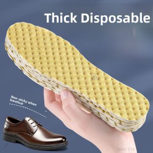 LINGMIAO | Thickened Mens Shoe Insoles with Deodorizing Fragrant Breathable Sweat-Absorbing Features