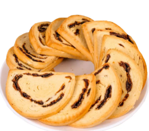 Roasted steamed bun slices with red dates Mantou slices meal substitute 500g 1000g 红枣烤馍片