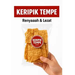 Keripik Tempe Lestari – Camilan Renyah & Gurih Cocok untuk Semua Usia!