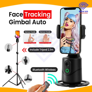 [COD] NVN-AI01 TRIPOT / TRIPOT AUTO FACE TRACKING GIMBAL GESTURE CONTROL AUTO WITH BLUETOOTH REMOTE SHUTTER