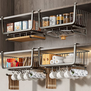 No-drilling Multi-layered Storage Shelf
