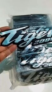 Emblem timbul Honda tiger 2000 plastik model original Barokah Sticker