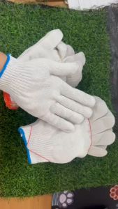 ถุงมือผ้า (แพ็ค12คู่) ถุงมือผ้าฝ้าย ถุงมือทำงาน ถุงมืออเนกประสงค์ ถุงมือผ้าฝ้ายราคาถูก ถุงมือทำสวน ถุงมือช่าง