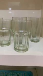 Drinking Glass Baso 1pc Glassware High quality juice Glass